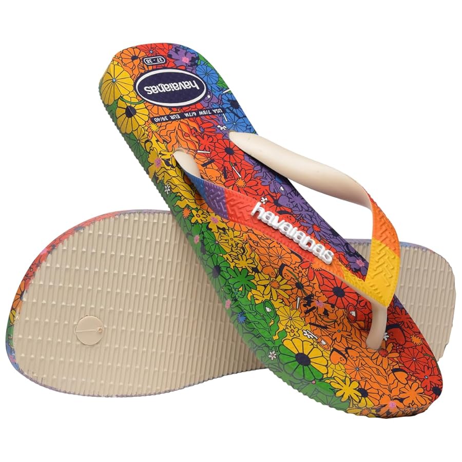 レア！Havaianas レインボーサンダル 43/44 レア！Havaianas レインボーサンダル 43/44 - メルカリ